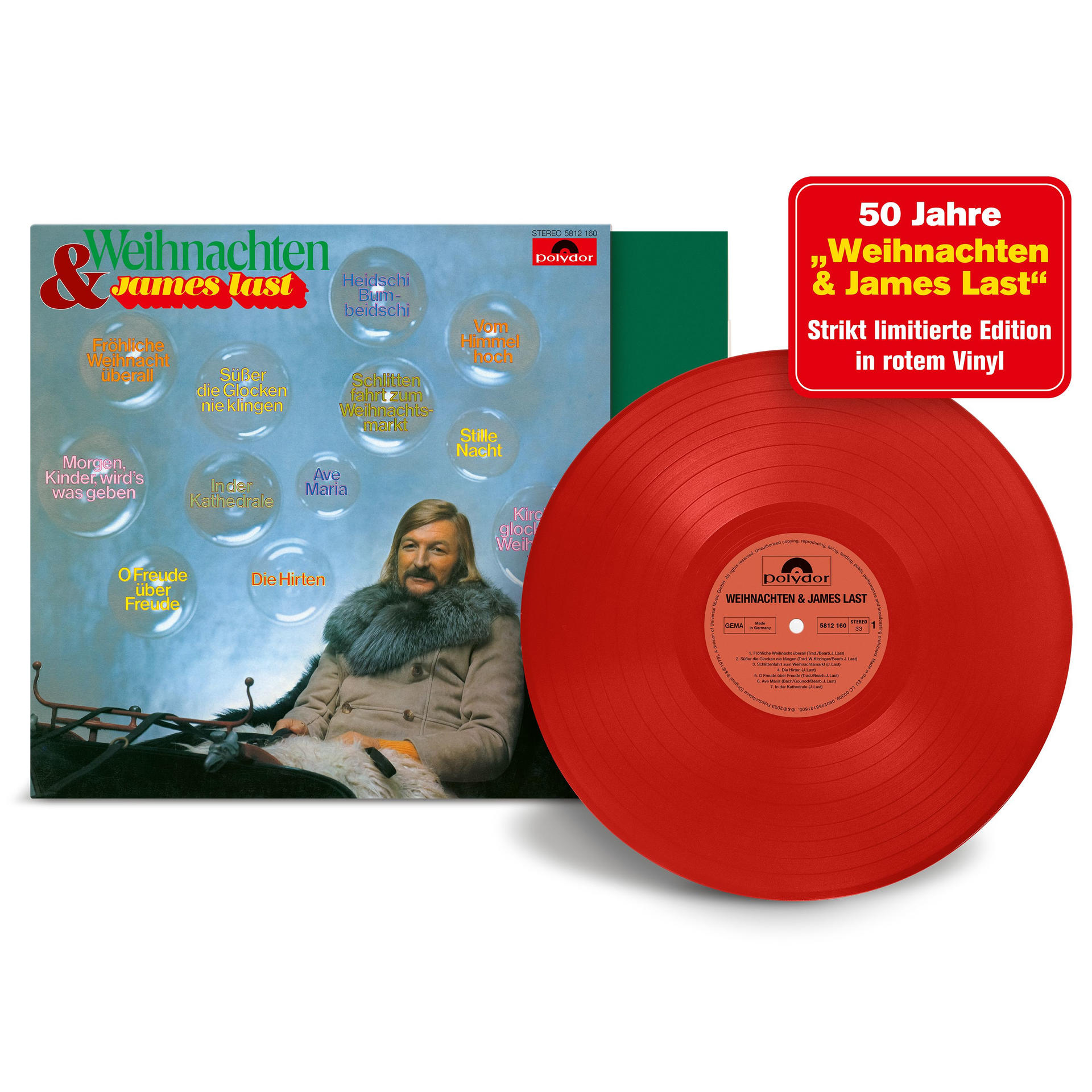 James Last - Weihnachten And Rot) 1LP (Vinyl) Last - (LTD. James