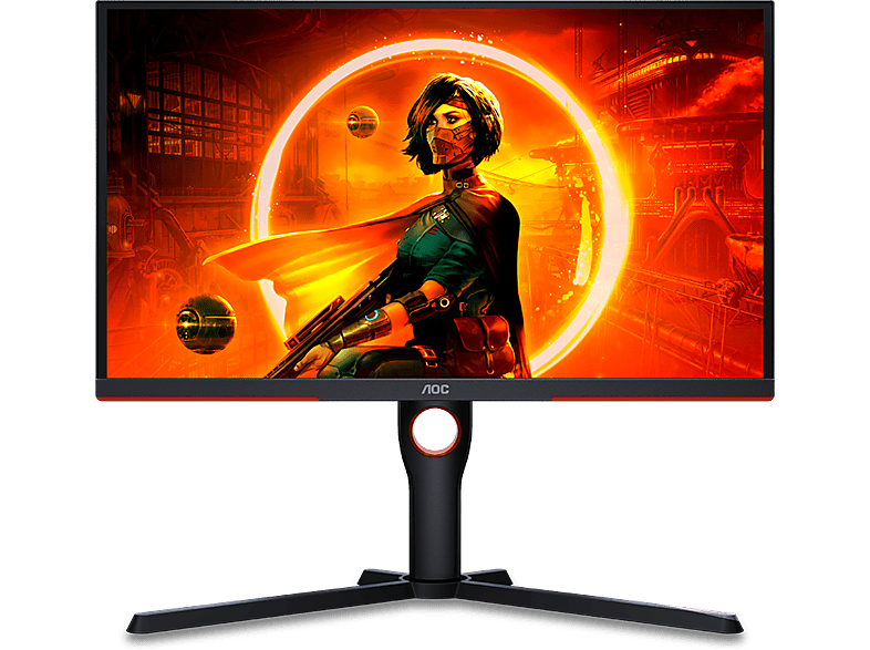 AOC 25G3ZM/BK 24,5'' Sík FullHD 240 Hz 16:9 FreeSync VA LED Gamer monitor