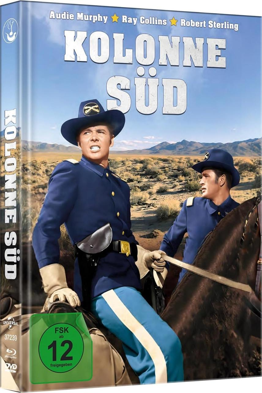 DVD-Hülle: Zwei Männer in Militäruniformen auf Pferden in einer Wüstenlandschaft. Text auf Deutsch.