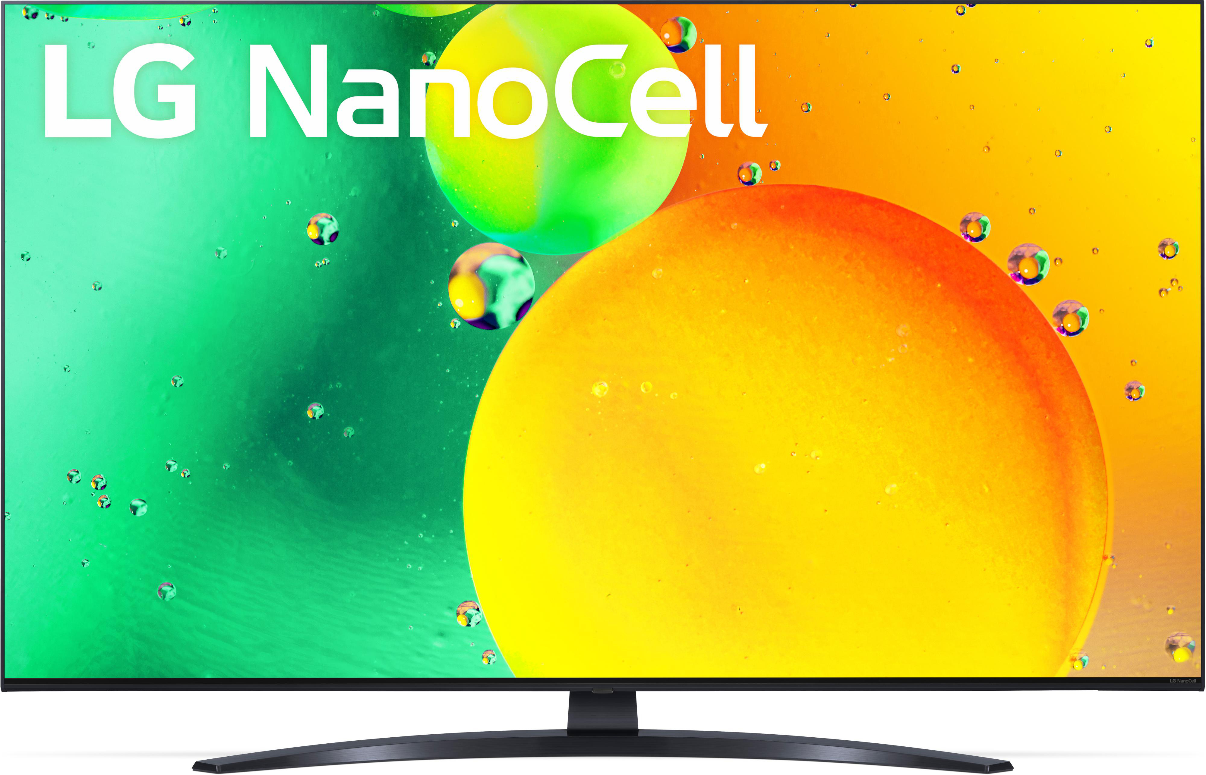 LG 43NANO769QA NanoCell TV (Flat, 4K, webOS22 UHD / 43 ThinQ) Zoll TV, LG mit SMART cm, 109