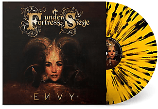 Fortress Under Siege - Envy (Black & Yellow Splatter Vinyl) (Vinyl LP (nagylemez))