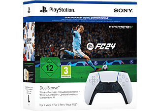 SONY PS DualSense – EA SPORTS FC™ 24 Bundle - Wireless-Controller (Weiss/Schwarz)