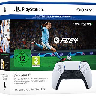 SONY PS DualSense – EA SPORTS FC™ 24 Bundle - Manette sans fil (Blanc/Noir)