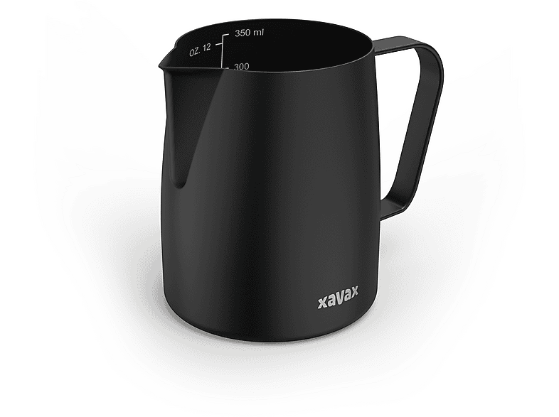 XAVAX Barista-Milchkännchen aus Edelstahl, Milchschaum-Kanne, 350ml ...