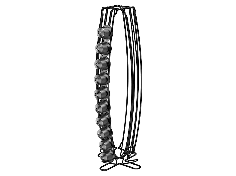 Xavax Kaffee-Kapselständer Für Nespresso - Verchromt, Platz Für 36 Kapseln