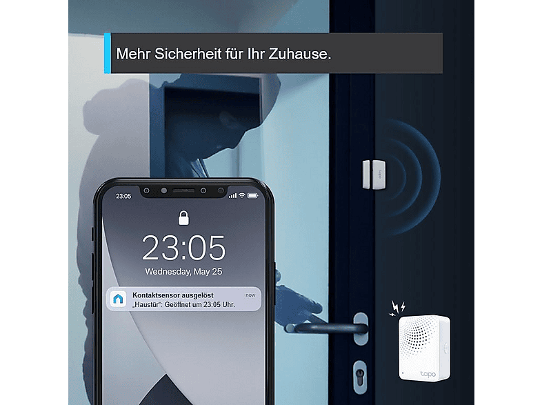 Thumbnail - TAPO T110 Smarter Tür-/Fensterkontakt, Weiß