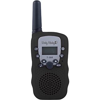 WONKY MONKEY Walkie Talkie voor kinderen Zwart (WT-335BL)