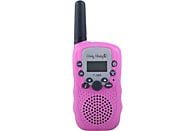 WONKY MONKEY Walkie Talkie voor kinderen Roze (WT-335PK)