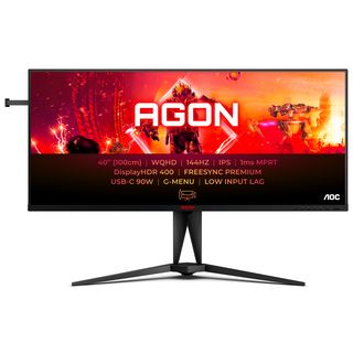 AOC AG405UXC 40 Zoll WQHD Gaming Monitor (1 ms Reaktionszeit, 144 Hz)