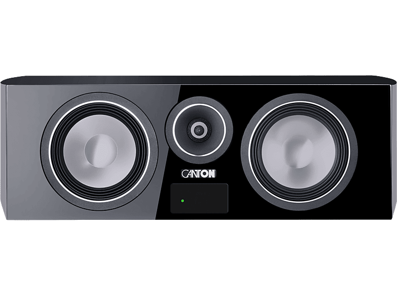 Canton Center Smart Vento 5 S2 Wireless Aktiv Centerlautsprecher, Schwarz High Gloss