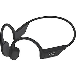 Auriculares inalámbricos - Vieta Pro Bone, Conducción Ósea, IPX 6, Hasta 8 hs, Negro