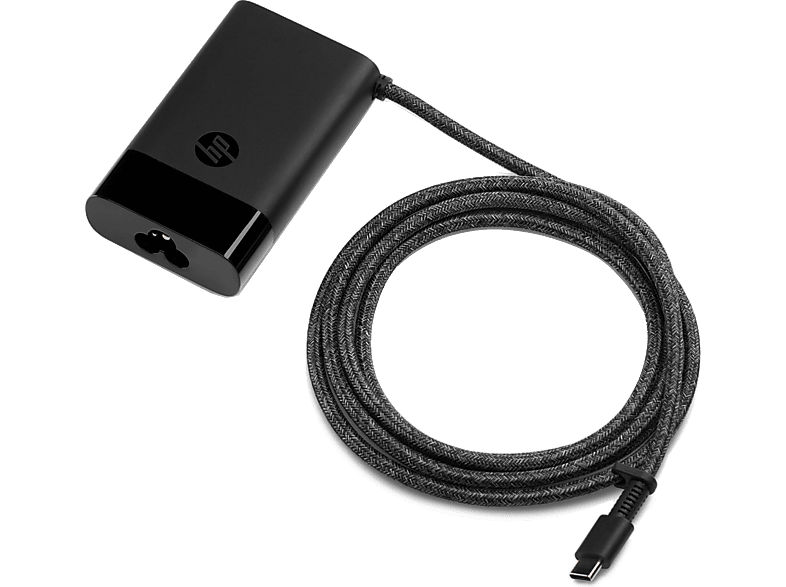 REACONDICIONADO Seminuevo Excelente Cargador para portátil - HP, 65W, USB-C, Carga rápida, Alimentación universal, Negro