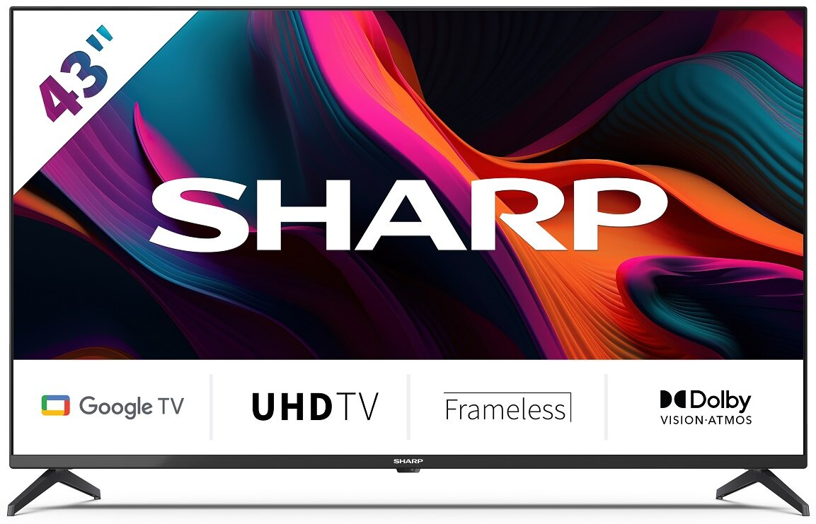 Telewizor LED SHARP 43GL4460E 43" 4K Google TV Chromecast