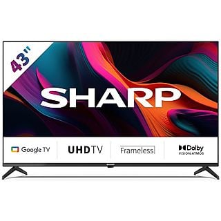 Telewizor LED SHARP 43GL4460E 43\'\' 4K Google TV Chromecast