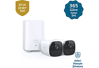 ANKER Eufy Security Eufycam 2 Pro Kablosuz Akıllı Güvenlik ve 2K Kamera Sistemi_1