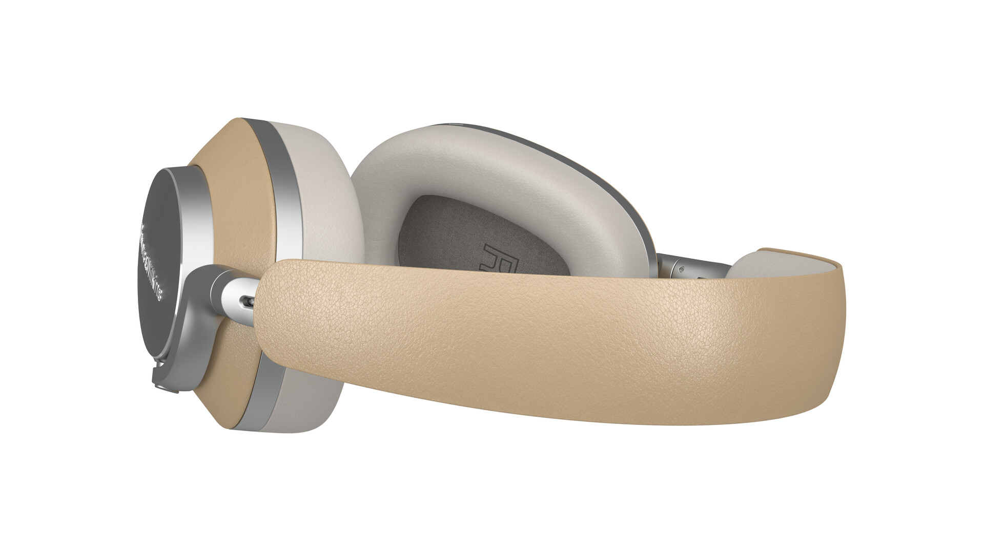 Die Rückseite eines weißen Tablets mit dem Samsung-Logo, der Kamera und Sound by AKG.