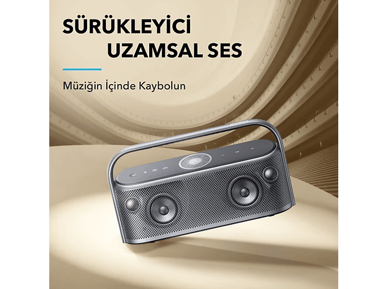 ANKER Soundcore Motion X600 Kablosuz HiFi 50W Stereo Ses Bluetooth Hoparlör Ay Mavisi A3130_2