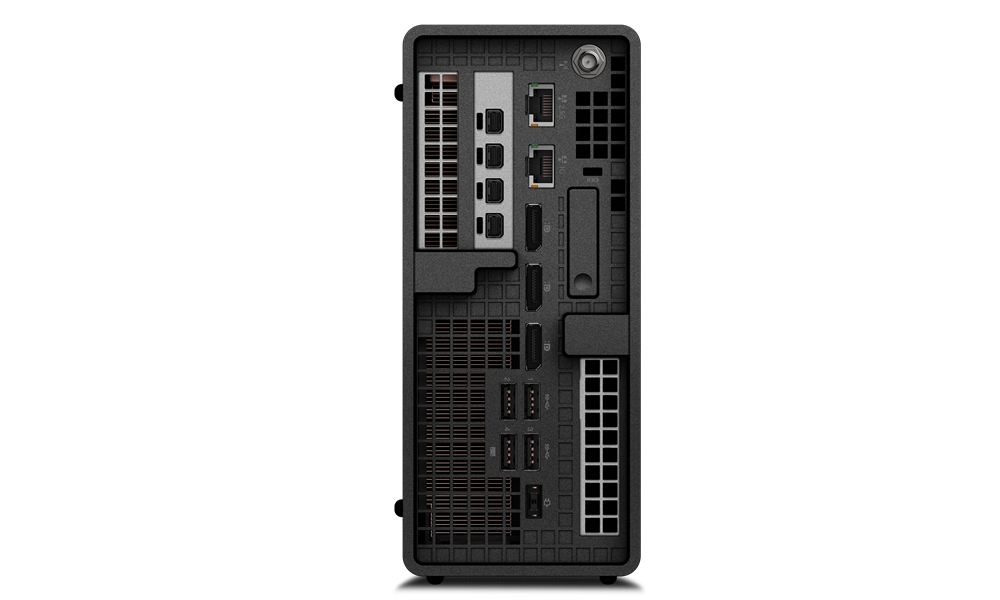 Mini PC - Lenovo ThinkStation P360 Ultra Profesional, Intel® Core™ i7-12700, 16GB RAM, 512GB SSD, Quadro T1000, Windows 11, Negro