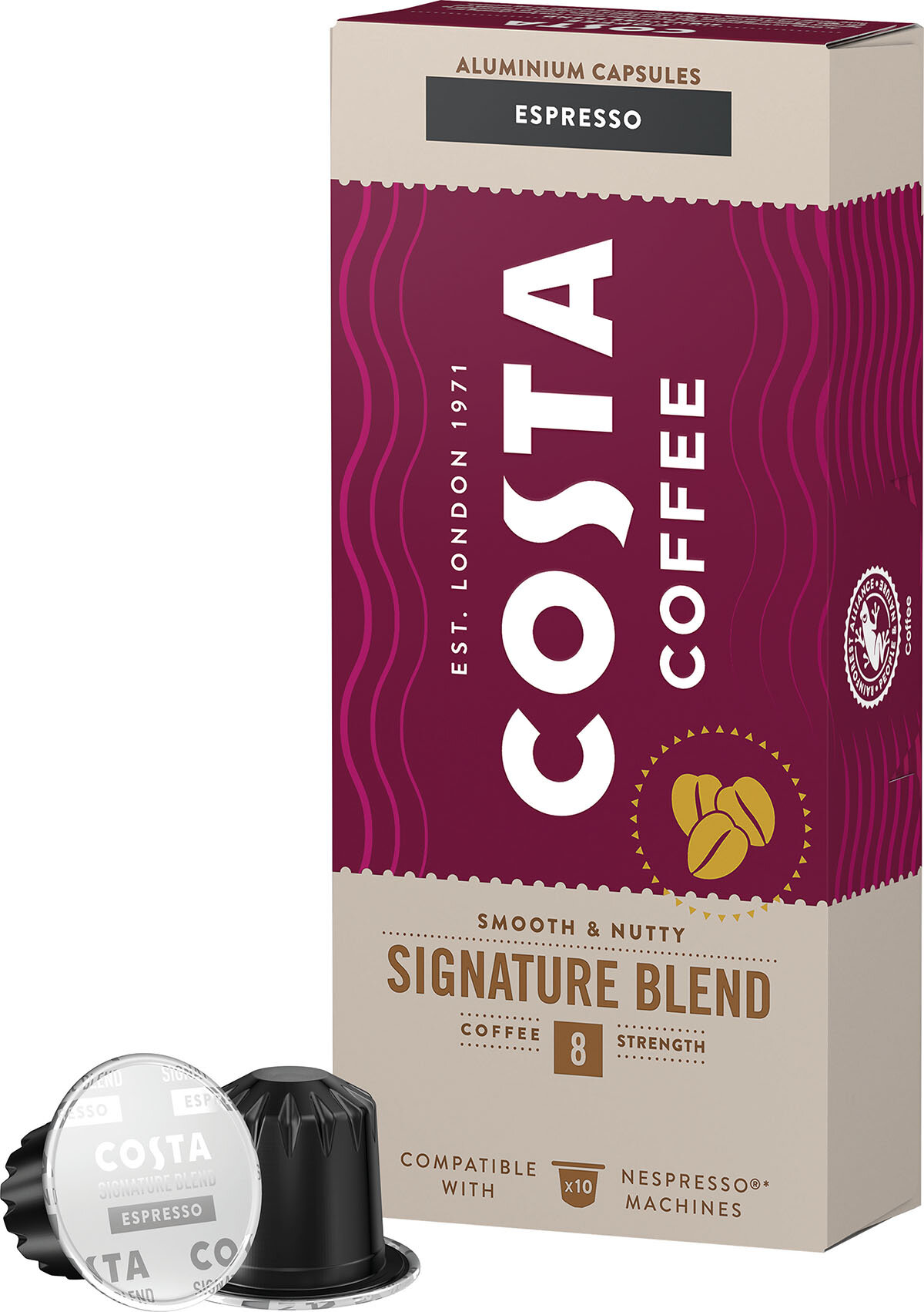 Kapsułki z kawą COSTA COFFEE Signature Blend Espresso
