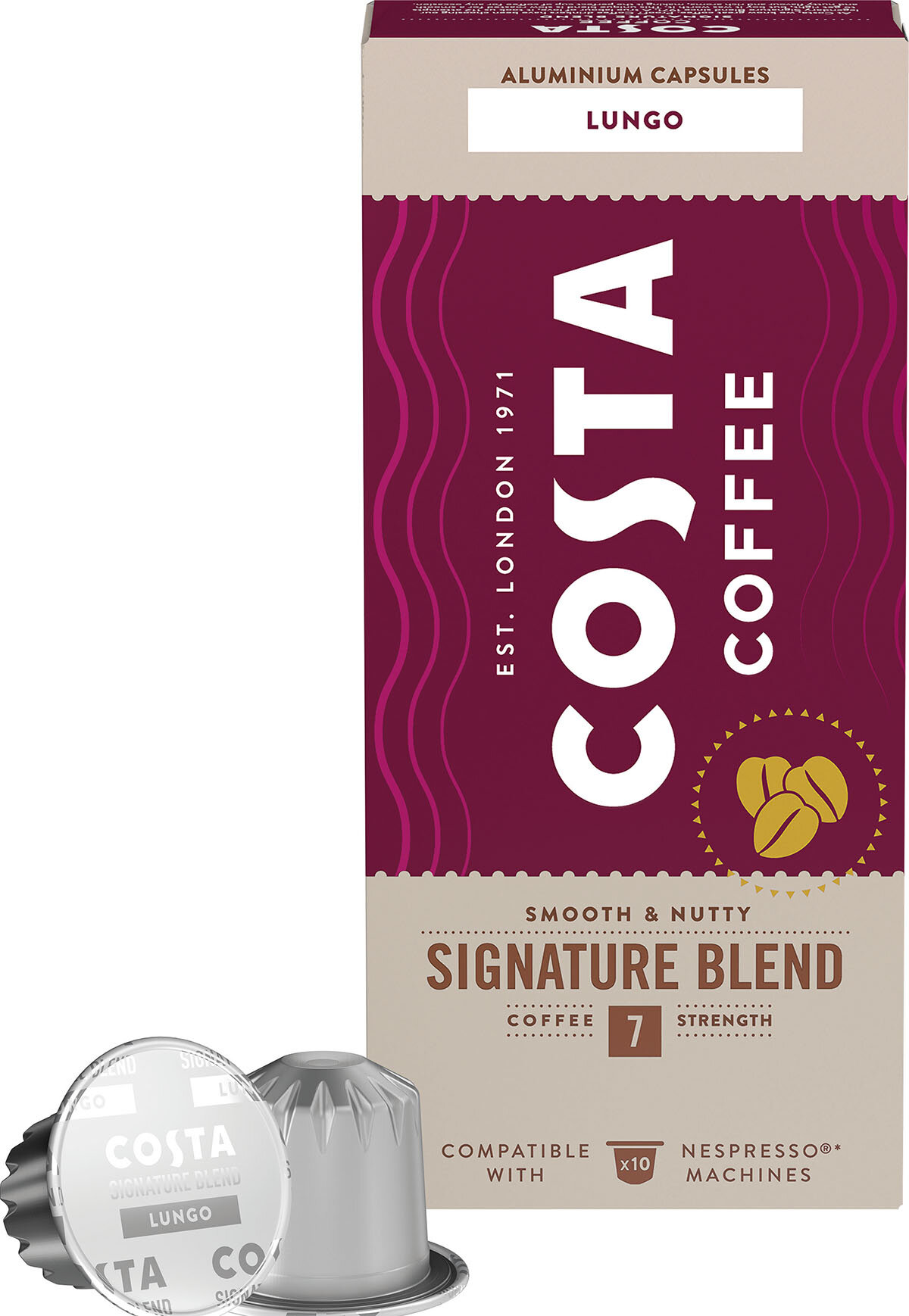 Kapsułki z kawą COSTA COFFEE Signature Blend Lungo