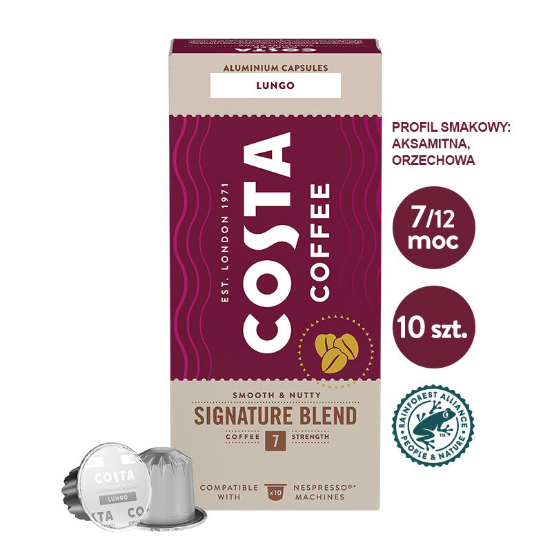Kapsułki z kawą COSTA COFFEE Signature Blend Lungo