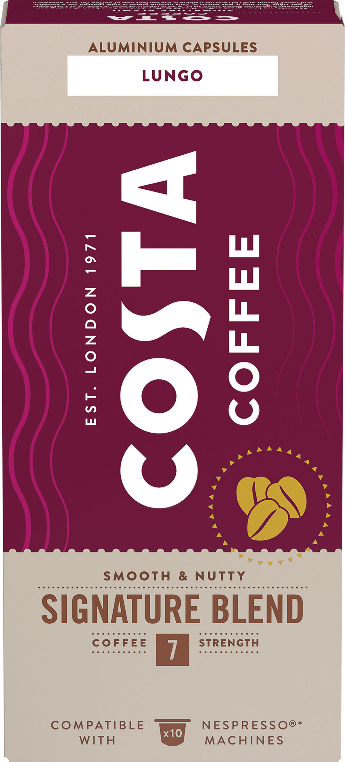 Kapsułki z kawą COSTA COFFEE Signature Blend Lungo