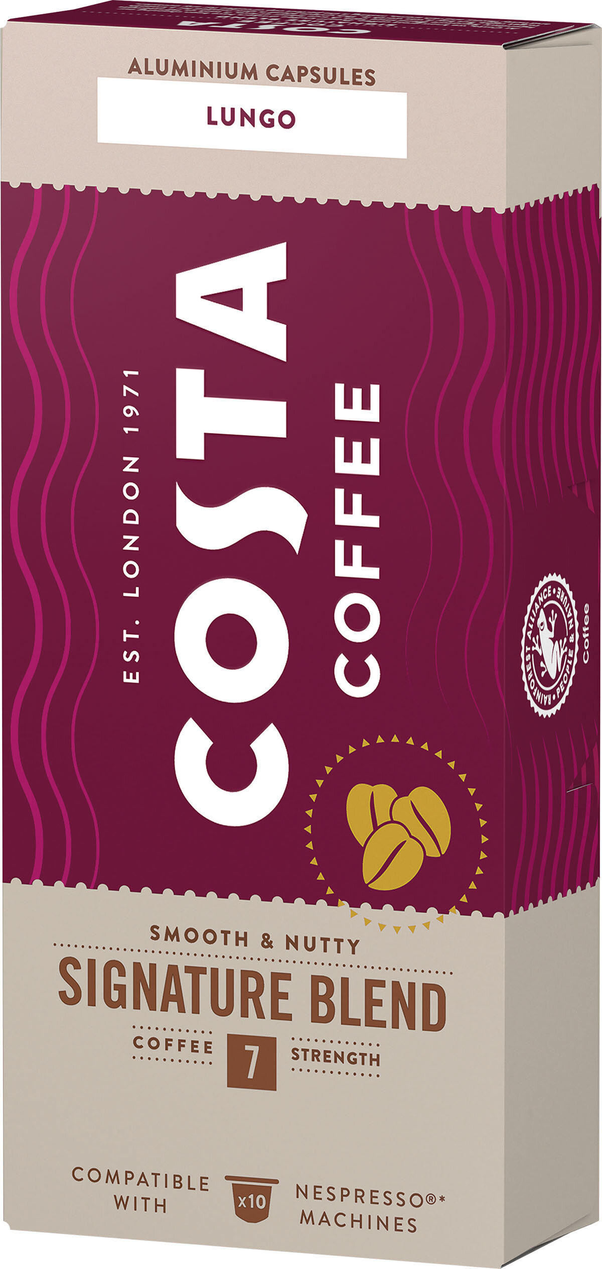 Kapsułki z kawą COSTA COFFEE Signature Blend Lungo