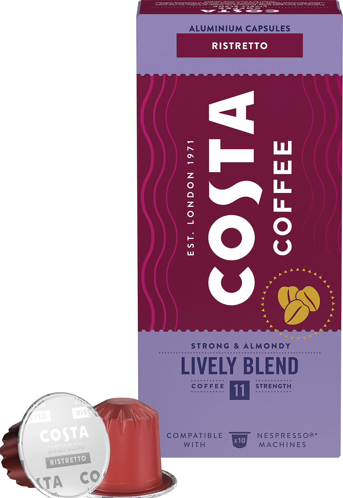 Kapsułki z kawą COSTA COFFEE Lively Blend