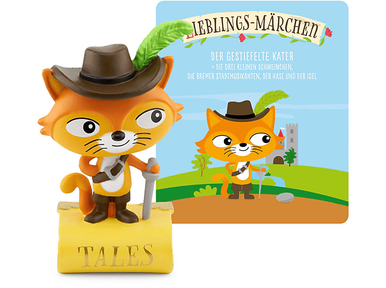 Thumbnail - TONIES FIGUR DER GESTIEFELTE KATER (RL) Lieblings-Märchen Hörfigur