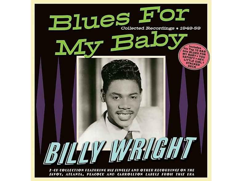 Billy Wright - BLUES FOR MY BABY - (CD)