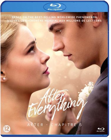 Couverture de film, un homme et une femme se font face, titre 'After Everything' et 'Chapitre 5'.