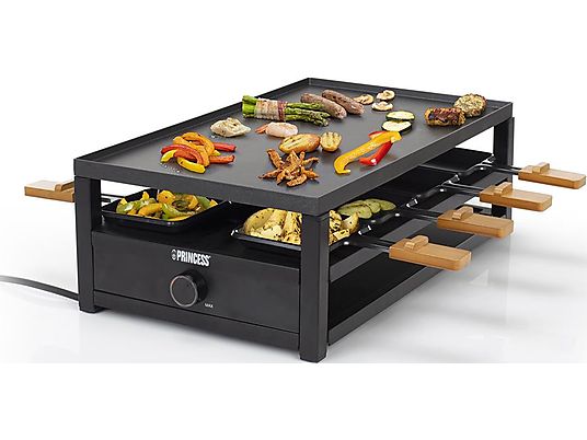 PRINCESS 162655 - Raclette (Schwarz)