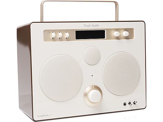 TIVOLI SongBook Max - radio digitale (DAB+, FM, DAB, Crema/Marrone)