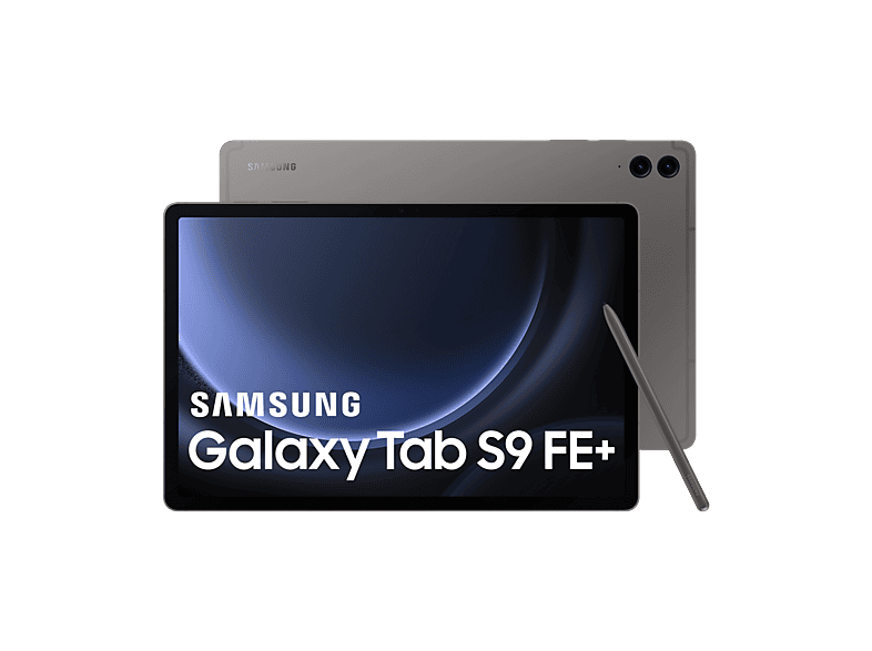 Tablet - Samsung Galaxy Tab S9 FE Plus Wifi, 128GB, 8GB RAM, Grafito, 12.4", S Pen, WQXGA, Exynos 1380, Android 13