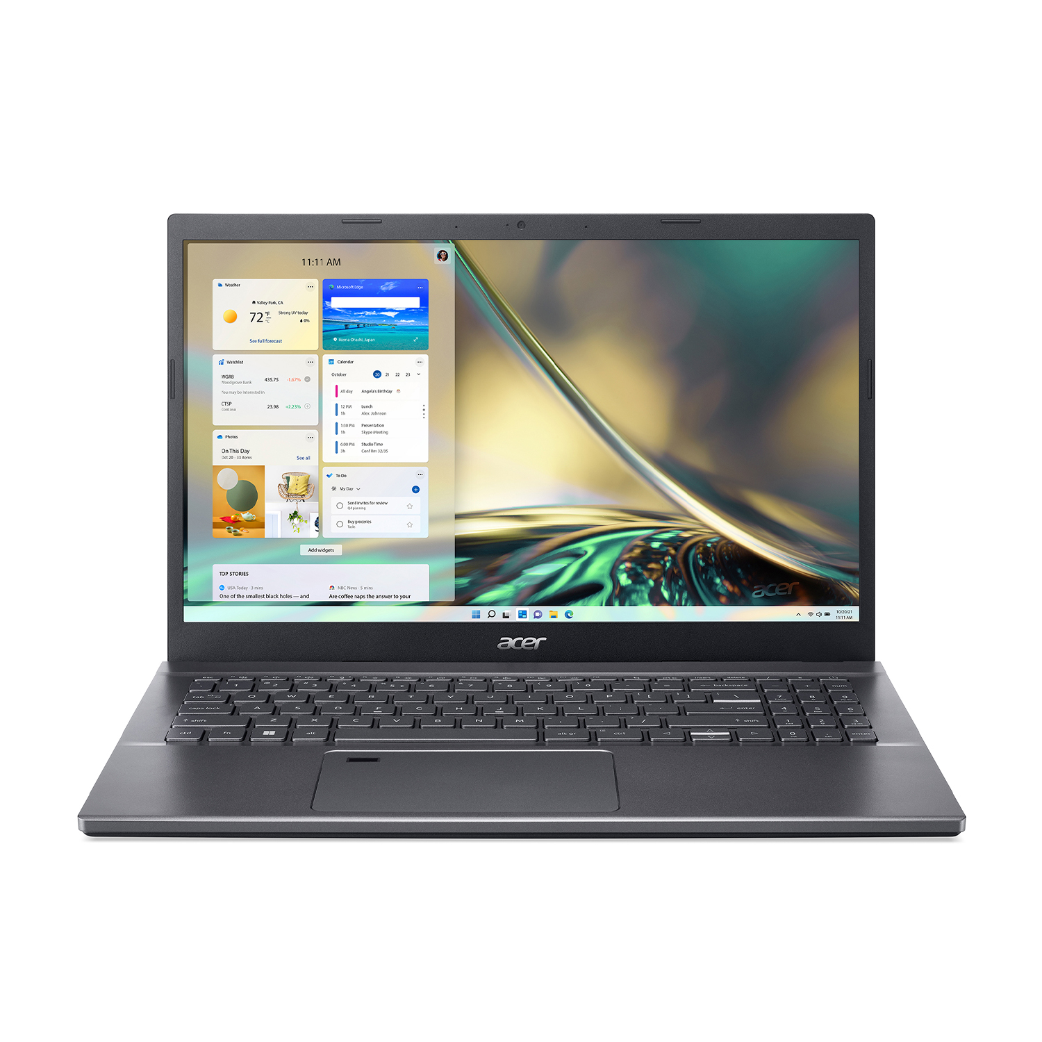 Acer Aspire 5 A515-57-74Ts, 15,6 pollici, processore Intel® Core I7 12650H, Intel UHD Graphics, 16 GB Ssd, Silver