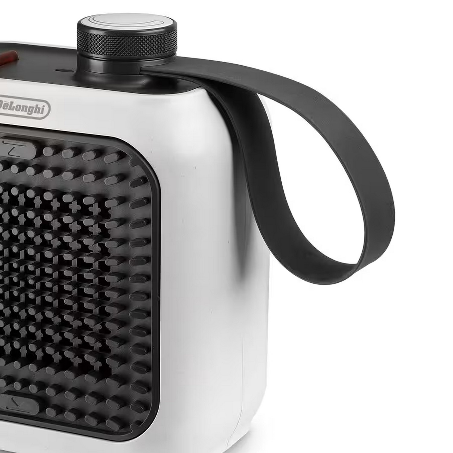 Zwarte GoPro-batterij en oplader. De batterij staat naast de oplader.
