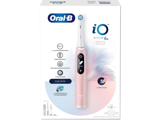 ORAL-B iO Series 6 - Brosse à dents électrique (Rose)
