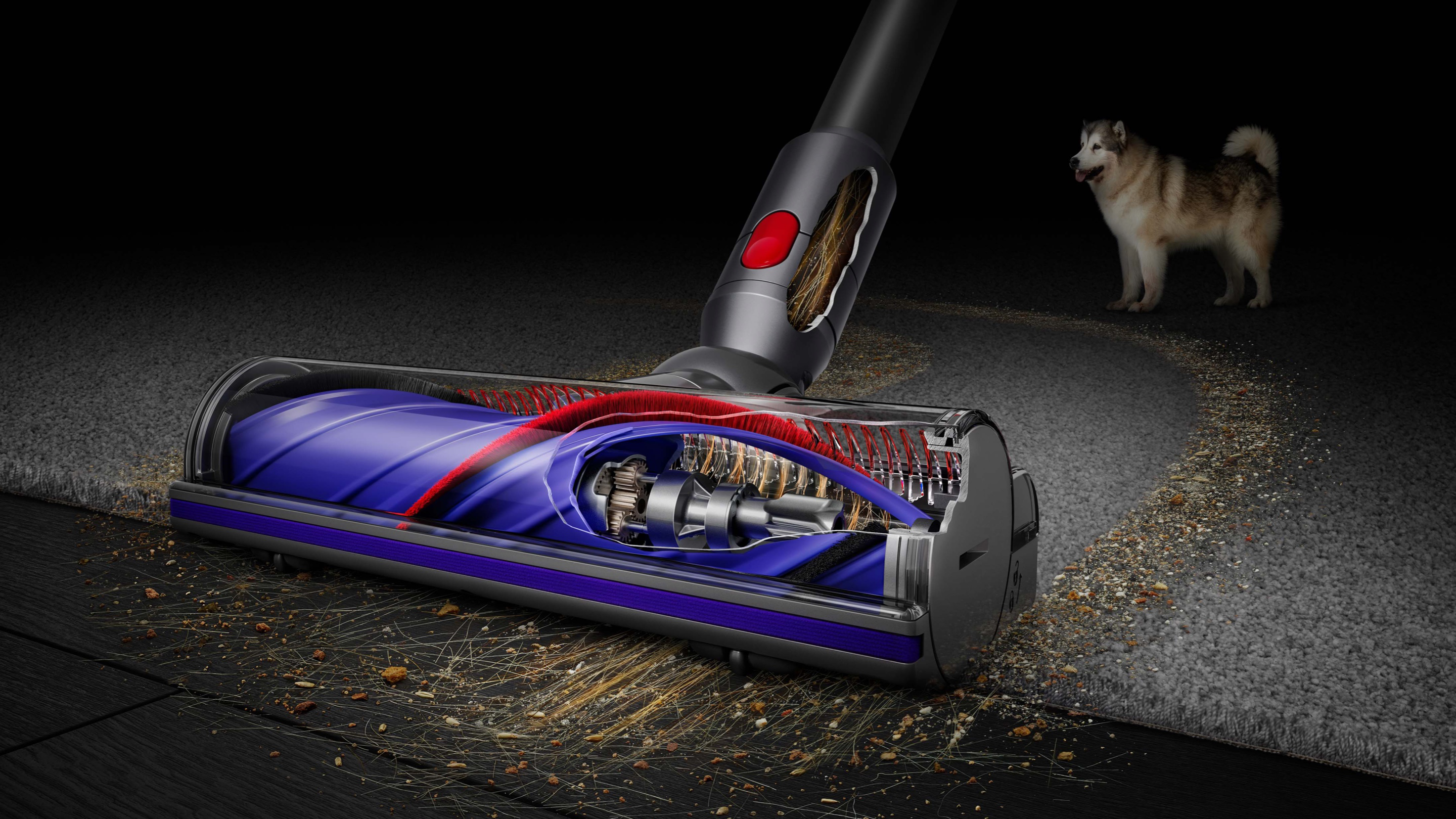 DYSON 446969-01 SV25 V8TM vezeték nélküli porszívó, 425W, ezüst