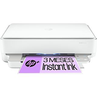 Impresora multifunción - HP Envy 6022e, Wi-Fi, USB, 3 meses de impresión Instant Ink con registro HP+, doble cara