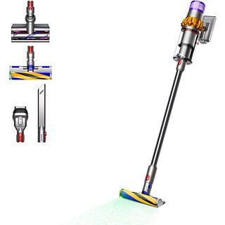 DYSON V15 Detect Absolute - Aspirateur sans fil (Nickel Satin Jaune/brillant Nickel)