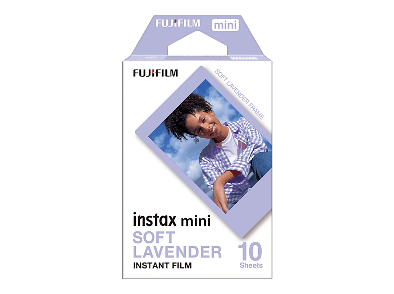 FUJIFILM Instax mini - Sofortbildfilm (Soft Lavender)