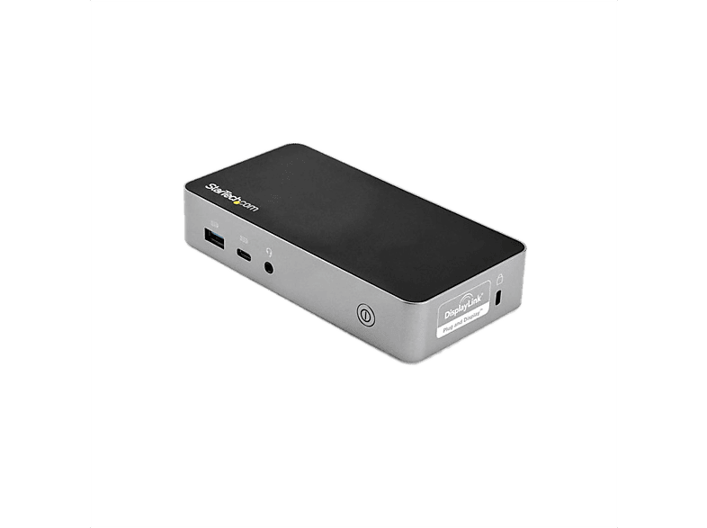 Startech DK30CHHPDEU, 60W, Gigabit Ethernet, Full HD, Negro y gris
