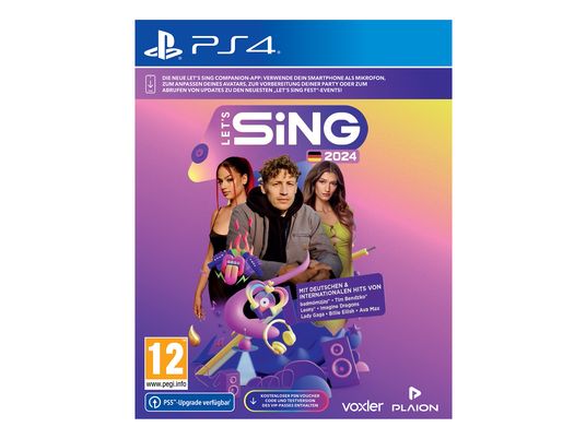 Let's Sing 2024 mit deutschen & internationalen Hits  - PlayStation 4 - Allemand