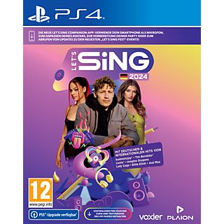 Let's Sing 2024 mit deutschen & internationalen Hits  - PlayStation 4 - Allemand