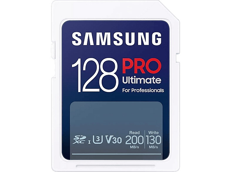 Carte mémoire Samsung Pro Ultimate 128GB SDXC