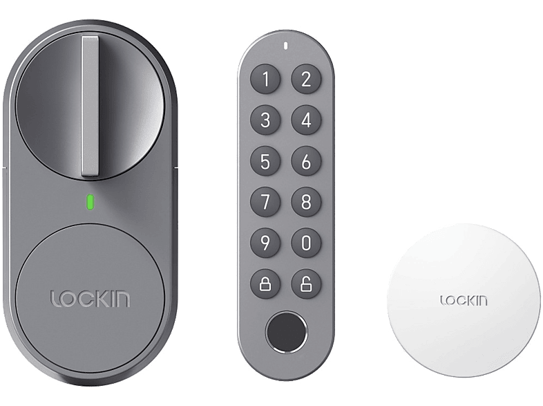 Cerradura electrónica  NUKI Smart Lock (4.ª generación),  Alexa,  Google Home o Apple, Blanco