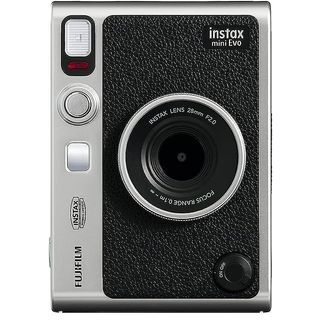 Cámara instantánea - Fujifilm Instax Mini Evo, ISO 100 - 1600, Pantalla LCD, Bluetooth, Negro