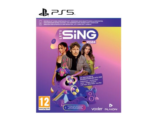 Let's Sing 2024 mit deutschen & internationalen Hits - PlayStation 5 - Allemand