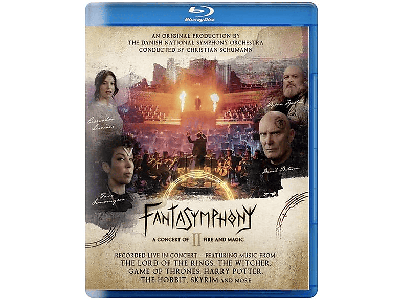 Christian/bateson/semmingsen/+ Dnso/schumann - Fantasymphony II-A (Blu-ray) Concert - of Fire&Magic