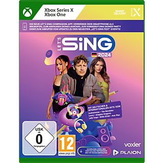 Let's Sing 2024 mit deutschen & internationalen Hits - Xbox Series X - Allemand